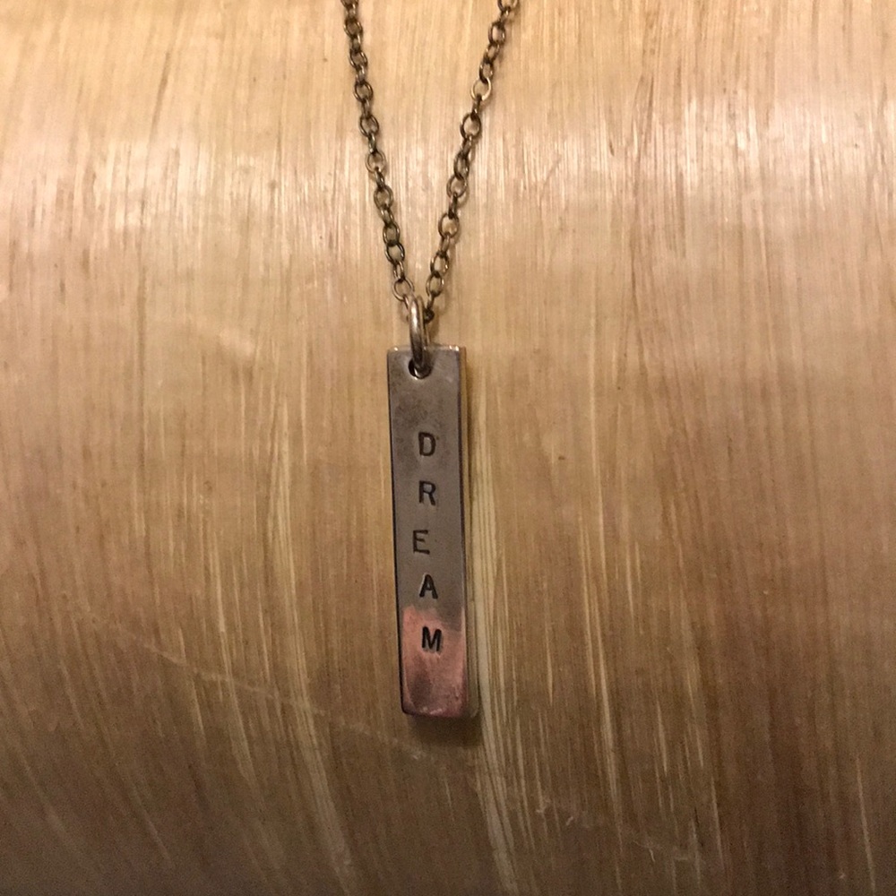 Recycled Sterling Silver Dream necklace.